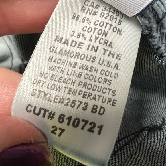 Juicy Couture Dark Blue Flare Jeans - Picture 9 of 14